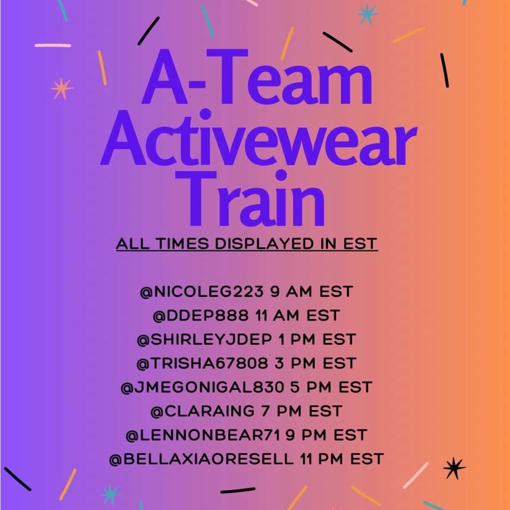 #1-50 Live show listing. A -team‎ Athletic wear. Thank you! No cancellations! - Picture 5 of 6